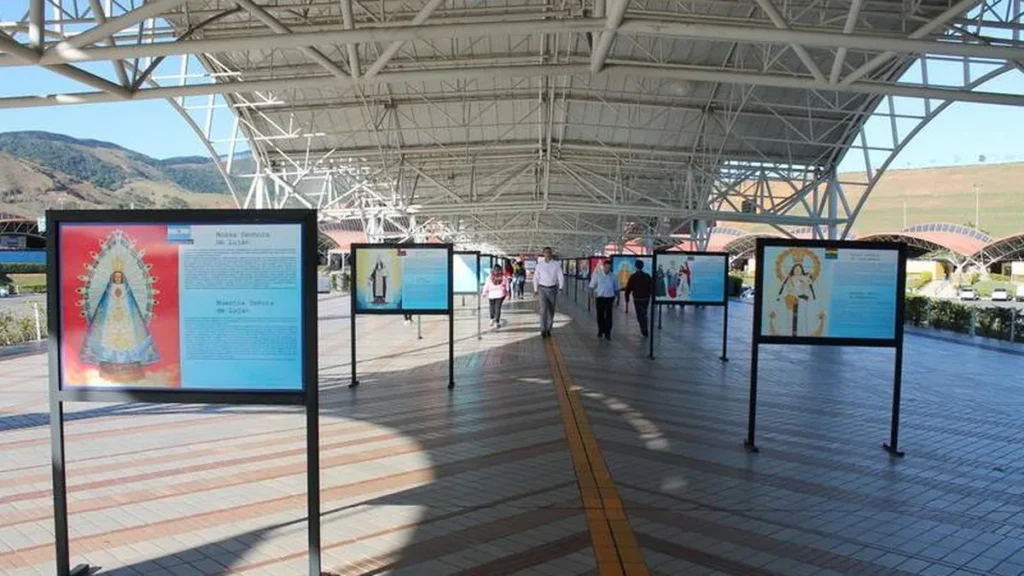 Imagem do artigo Padroeiras da América Latina são tema de exposição no Santuário