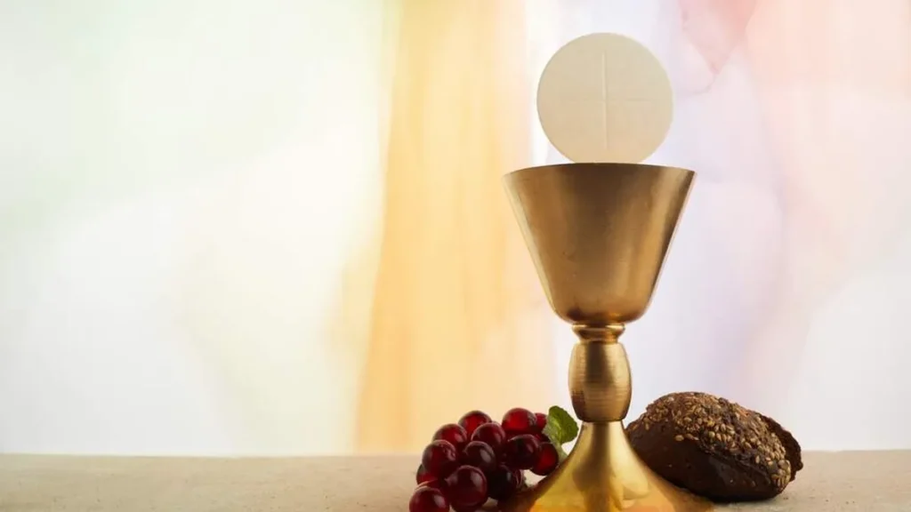 Imagem eucaristia do artigo Sacramentos: A Igreja vive da Eucaristia