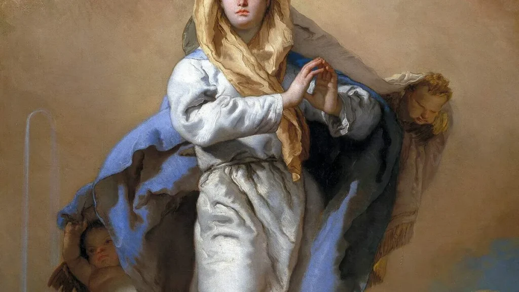 Imagem Imaculada Conceicao do artigo A Virgindade de Maria: verdade de fé