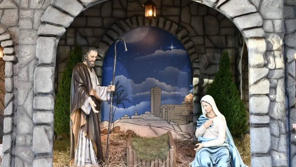 Imagem santuario nacional inauguracao do presepio 2023 do artigo Advento: tempo por excelência de Maria, a Virgem da espera