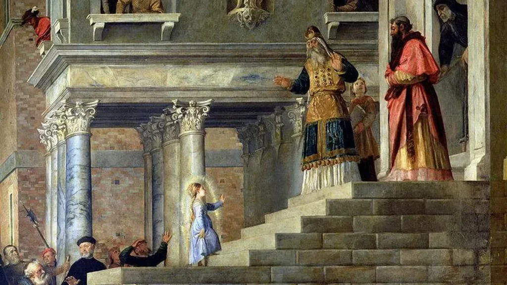 Imagem presentation titian do artigo A memória da Apresentação de Nossa Senhora no Templo