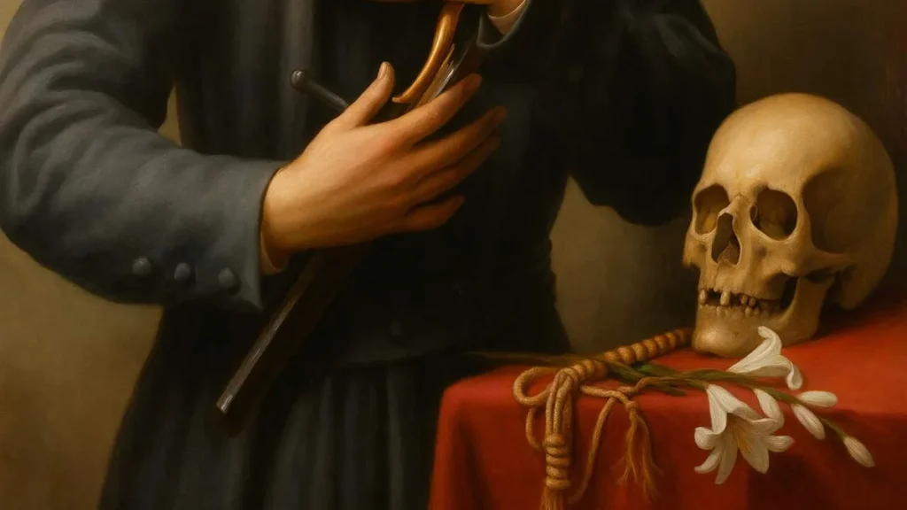 O simbolismo da caveira na iconografia de São Geraldo