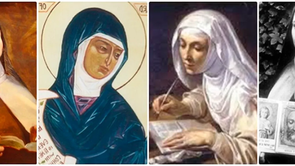 Imagem santas do artigo Mulheres Doutoras da Igreja
