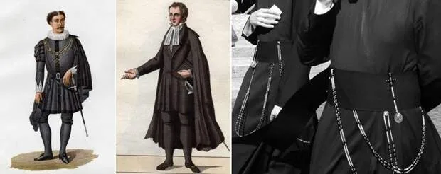 Vestimenta dos nobres e Hábito Redentorista