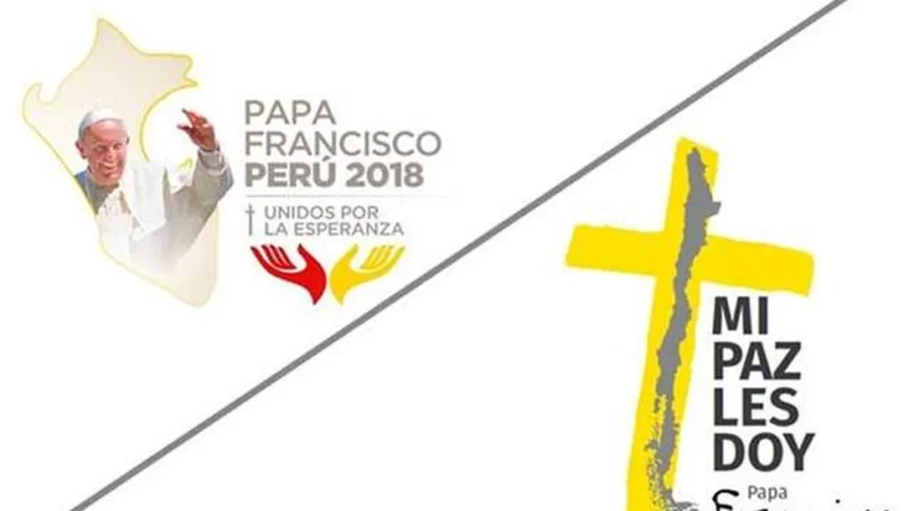 Imagem Logo visita Papa ao Peru e Chile do artigo Papa Francisco visitará Chile e Peru em viagem apostólica