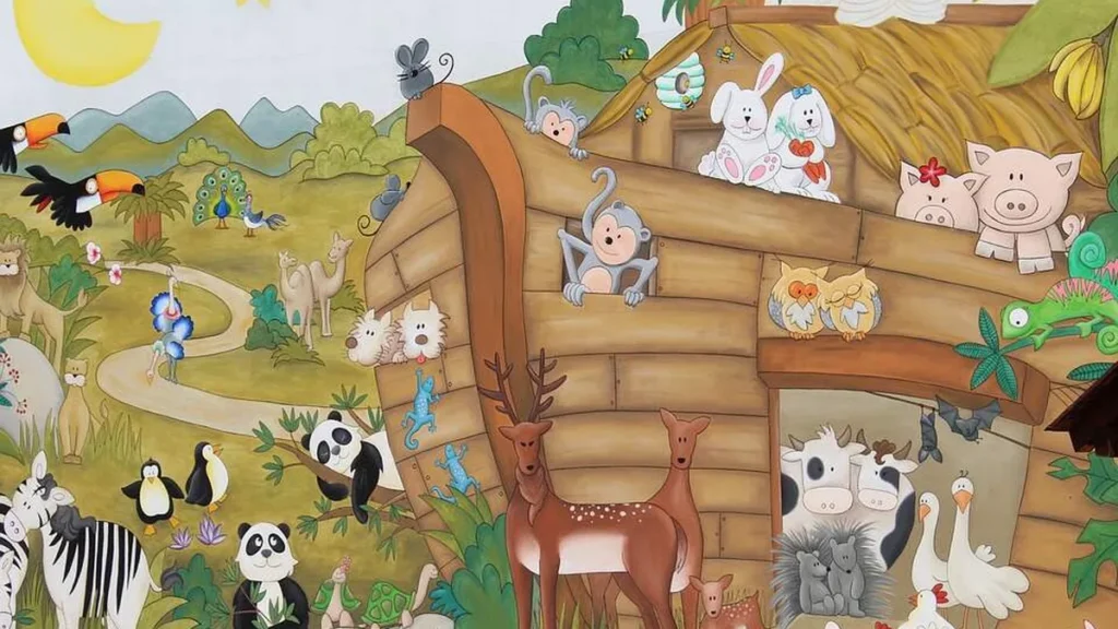 Imagem devotos mirins a arca de noe do artigo Aprenda mais sobre a Arca de Noé
