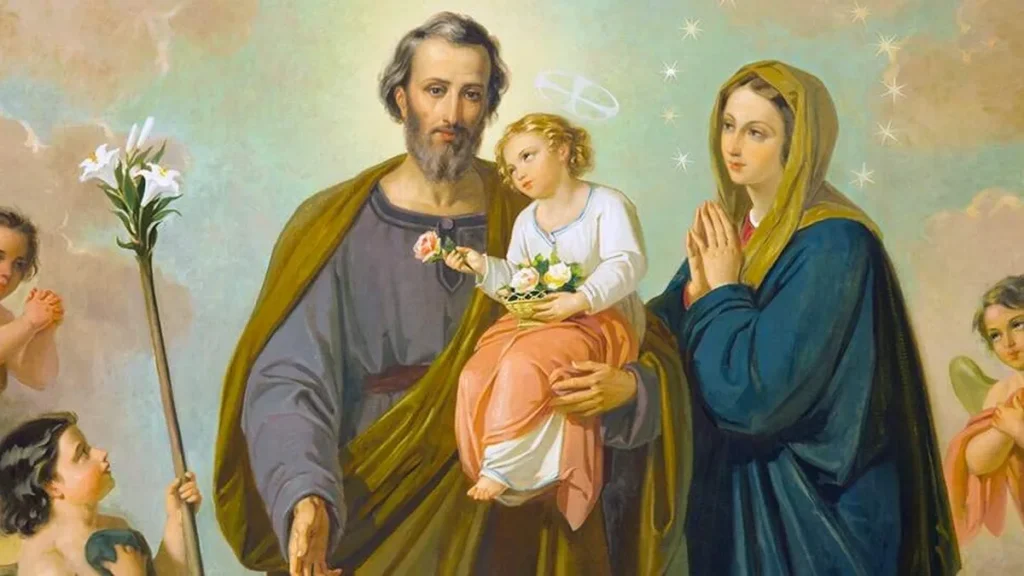 Imagem Sagrada Familia do artigo Qual o papel de Maria e José na apresentação de Jesus no templo?
