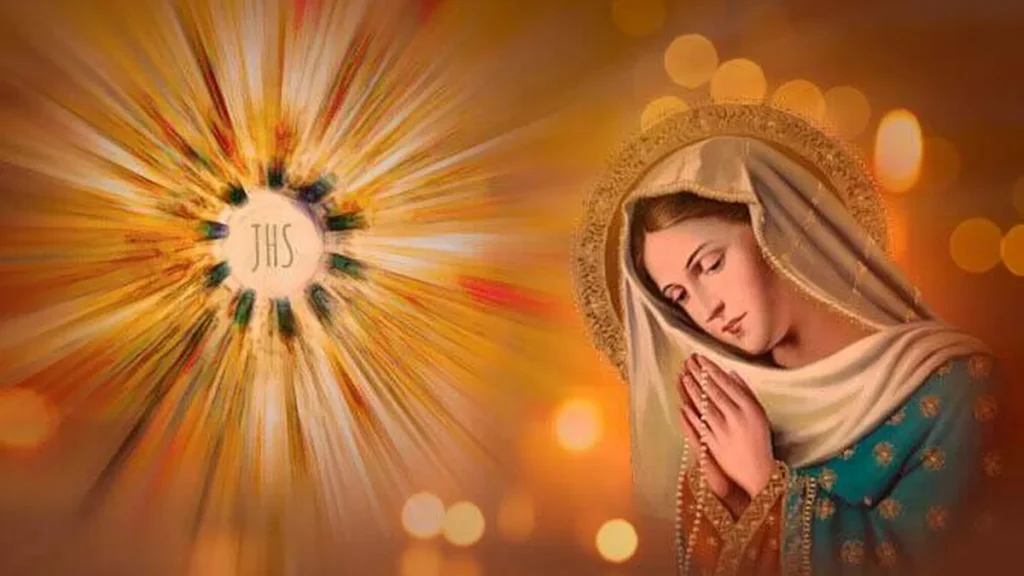 Imagem maria eucaristia 1 do artigo Maria, Mulher Eucarística