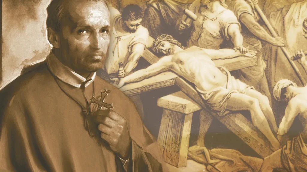 Imagem Santo Afonso e Jesus Cristo do artigo Santo Afonso e a opção pelos pobres
