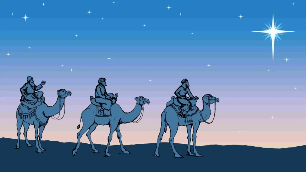 Imagem tres reis magos e a estrela do oriente do artigo O que foi a Estrela do Oriente na Bíblia?