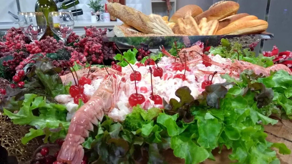 Imagem Salada de camarao e queijo do artigo Salada de camarão e queijo!