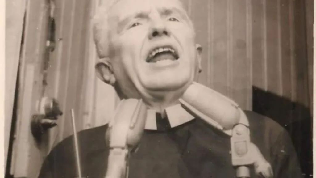 Padre Vítor era firme e perspicaz em suas pregações.
