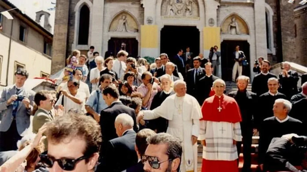 Imagem Pope John Paul 2 viamerulana do artigo João Paulo II e os Redentoristas