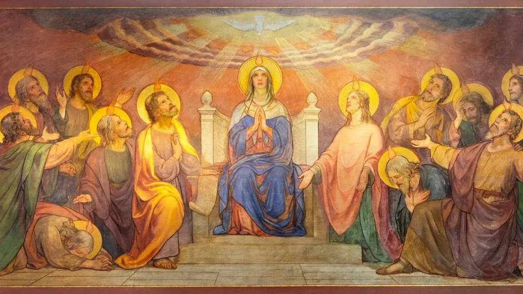 Imagem Pentecostes do artigo O que celebramos em junho na Igreja Católica?