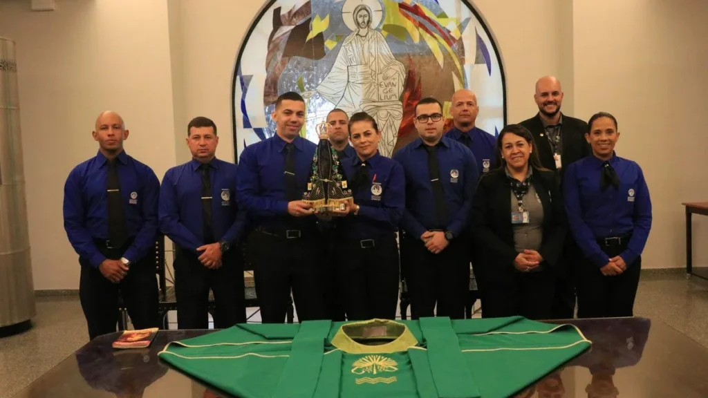 Imagem Segurancas do Santuario Nacional do artigo Segurança no Santuário de Aparecida
