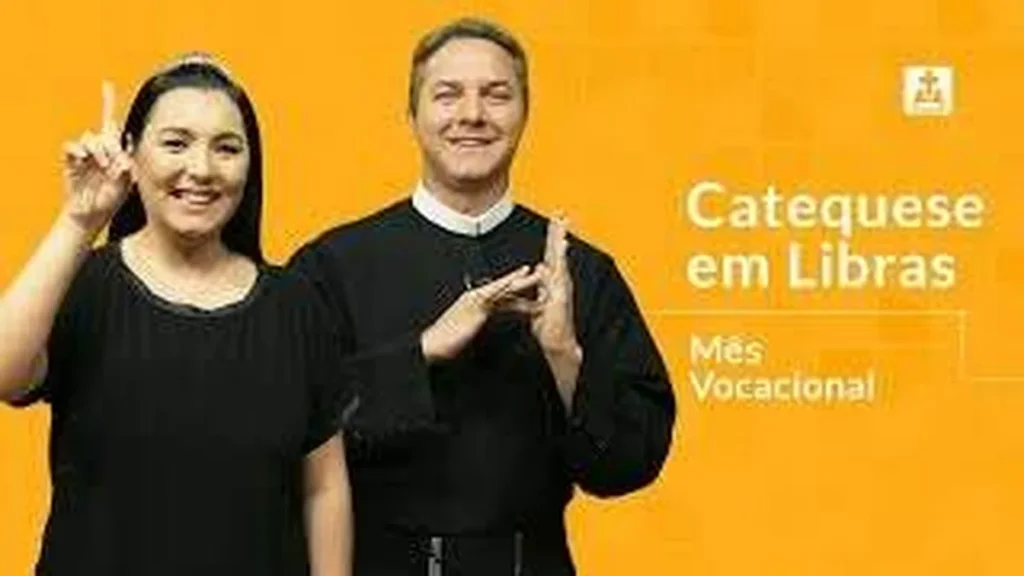 Imagem mes vocacional do artigo Catequese em Libras sobre o 'Mês Vocacional'