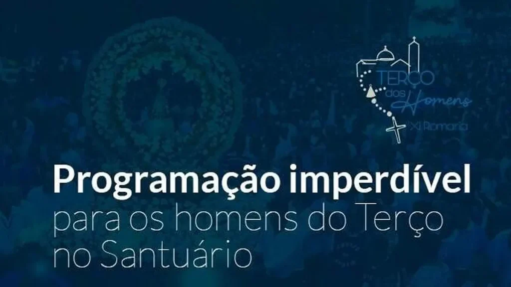 Imagem Programacao Romaria Terco dos Homens do artigo Programação imperdível da Romaria do Terço dos Homens em 2020