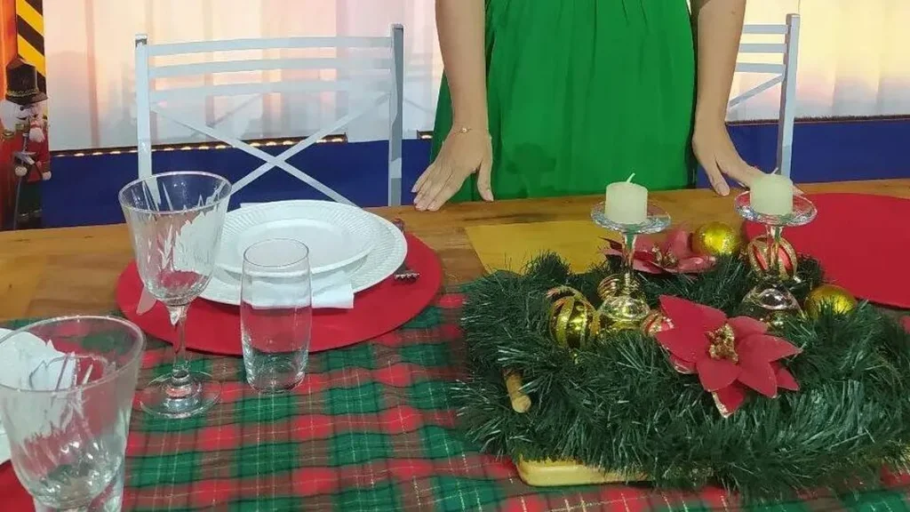 Imagem mesa posta do artigo Dica para montar uma mesa posta de Natal - Faça Você Mesmo