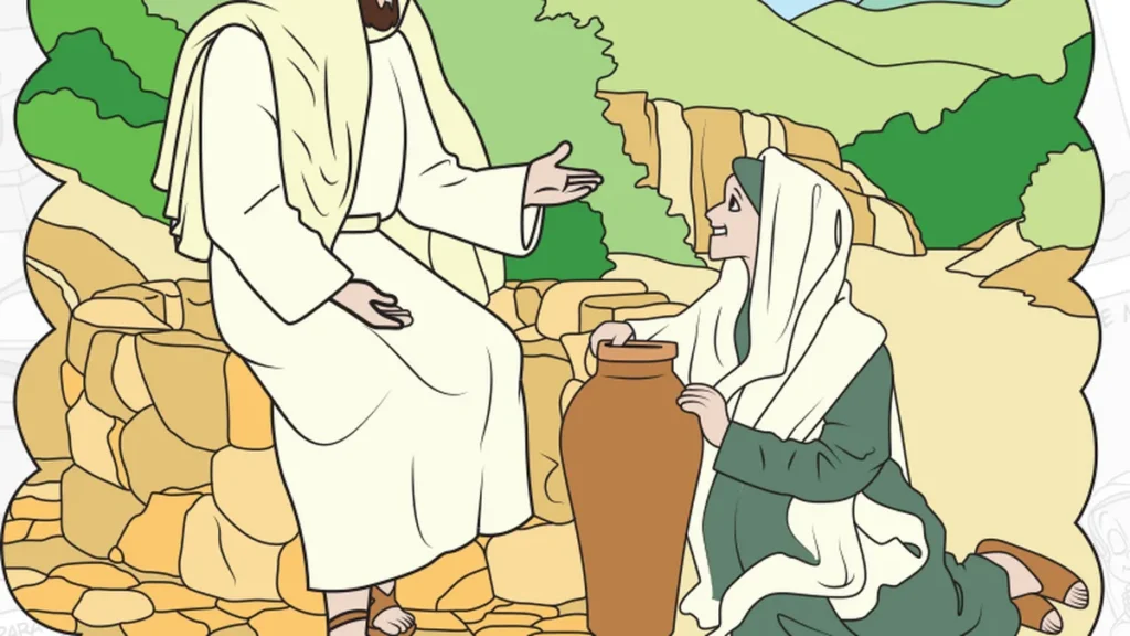 Imagem mulher samaritana dm do artigo Jesus e a mulher samaritana