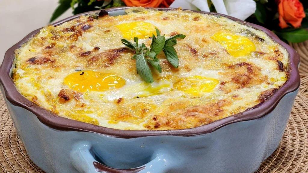 Imagem receita do artigo Gratinado de Abóbora com Ovo - Santa Receita