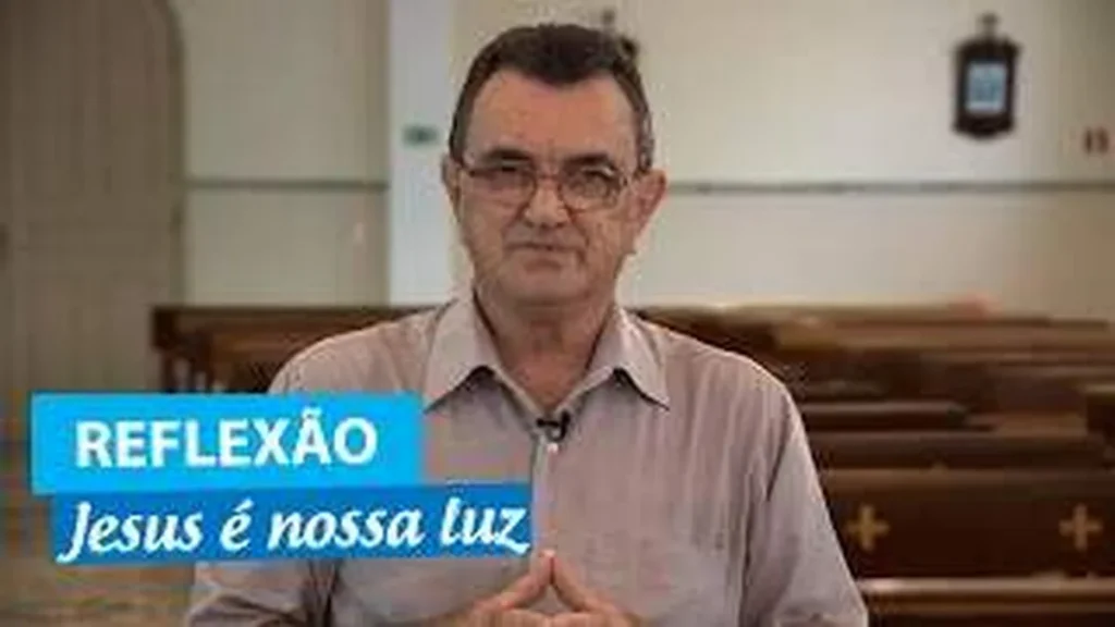 Imagem reflexao sobre jesus ser nossa luz com o pe fe do artigo Reflexão sobre a fonte de água viva com o Pe. Ferdinando Mancílio