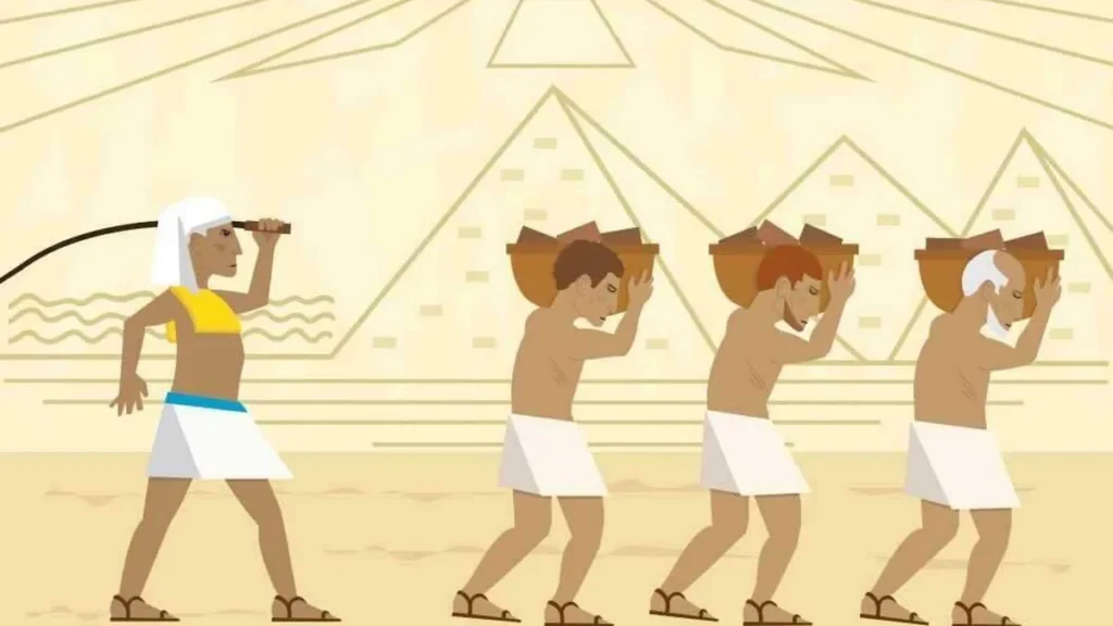 Imagem escravidao no egito do artigo Jornada Bíblica: O Senhor passa e liberta Seu povo
