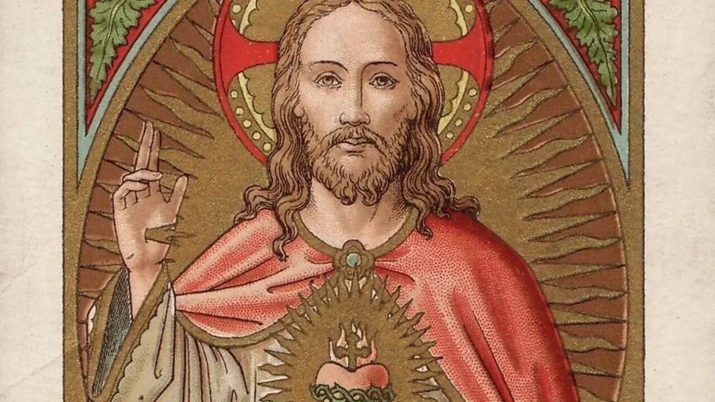 Imagem Jesus e seu Sagrado Coracao do artigo Promessas de Jesus aos devotos do Seu Coração