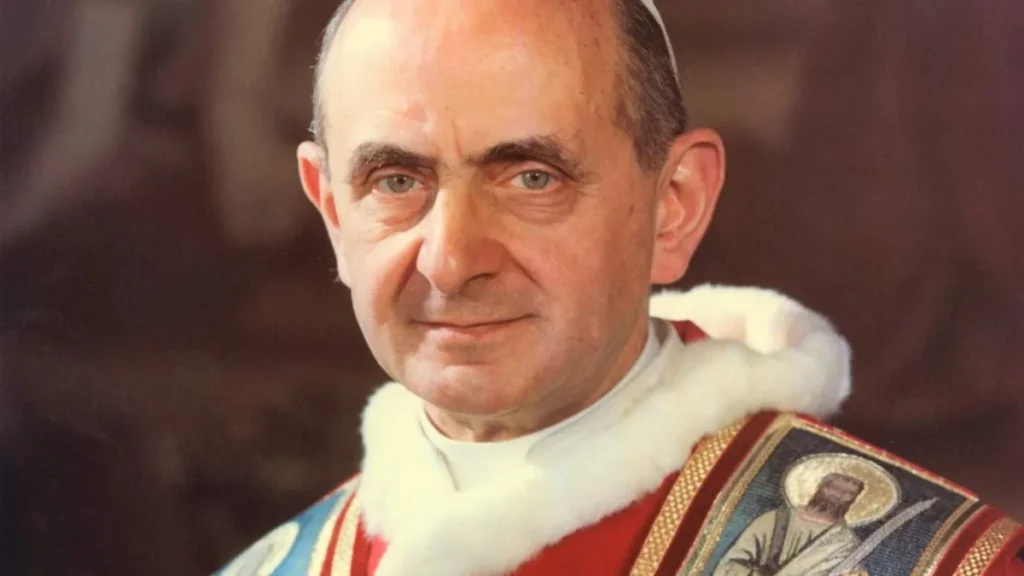 Imagem Papa Paulo VI do artigo Saiba fatos importantes sobre o pontificado de São Paulo VI