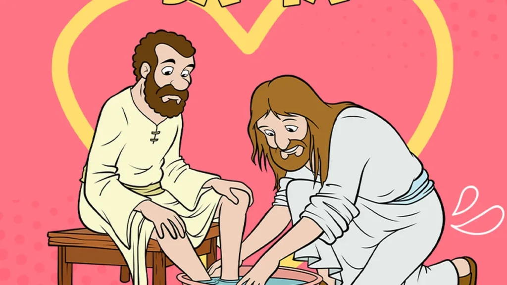 Imagem Quinta feira santa do artigo Quinta-feira Santa: Jesus lava os pés dos discípulos
