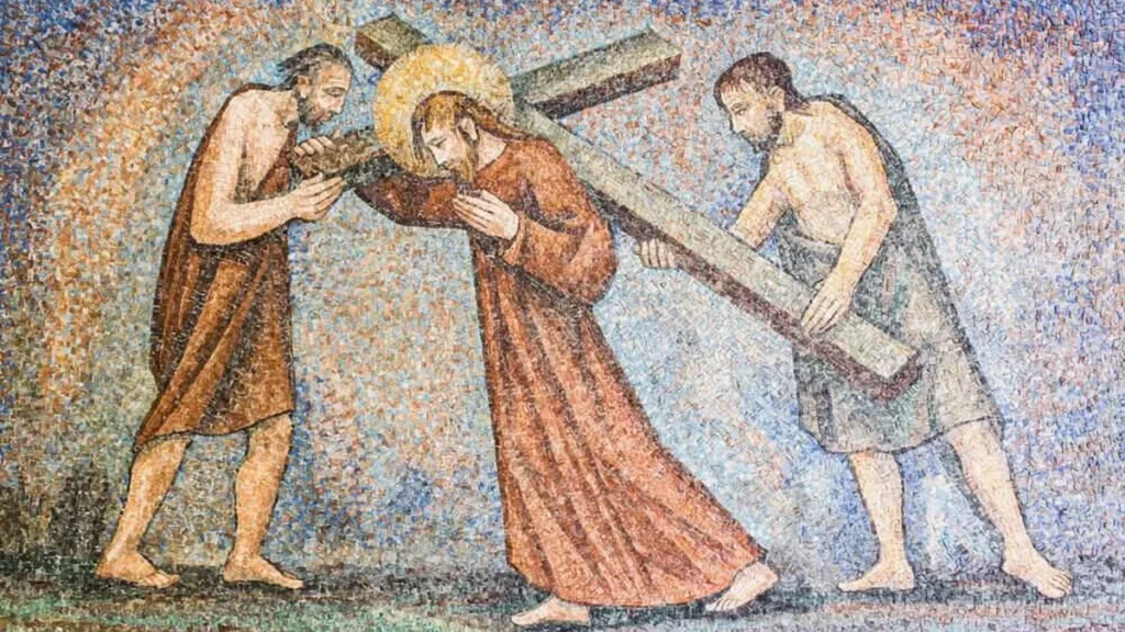Imagem via sacra do artigo A atitude de Verônica na Via-Sacra