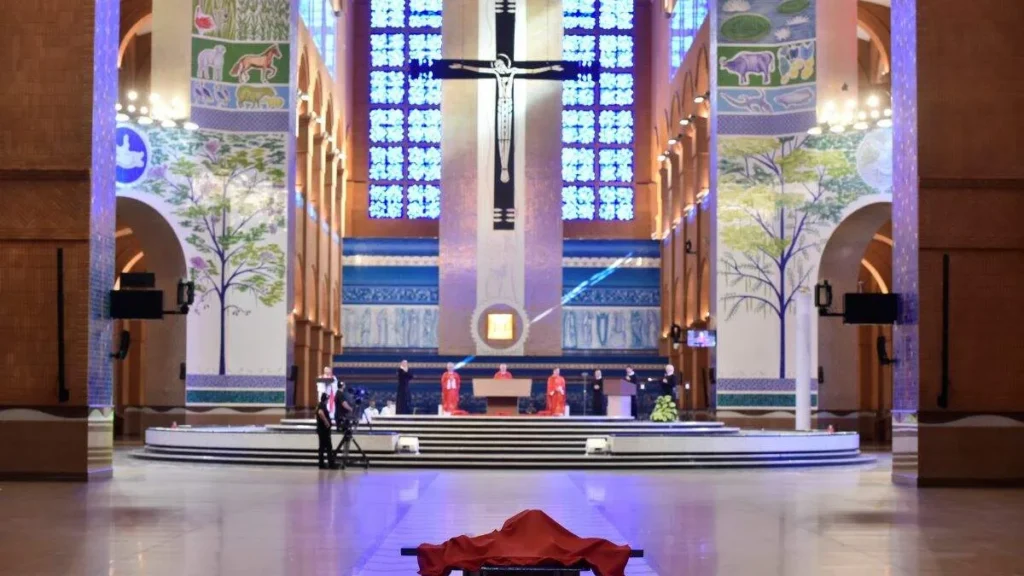 Imagem Celebracao da Paixao Semana Santa do artigo Semana Santa com a Rede Aparecida e Redes Sociais do Santuário