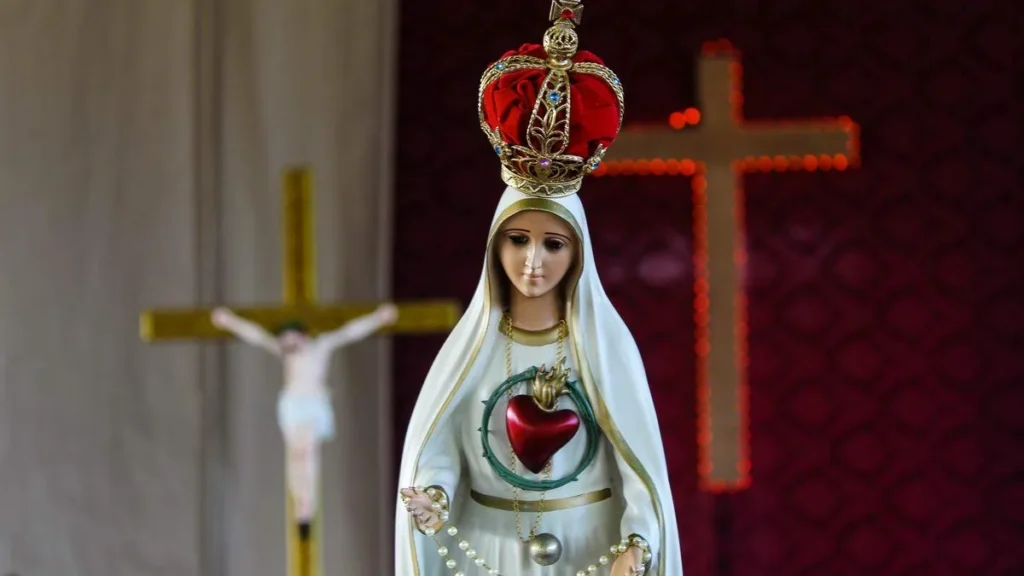Imagem Imaculado Coracao de Maria do artigo O Coração de Maria nos leva ao Coração de Jesus
