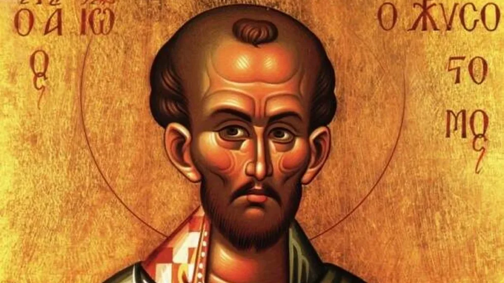 Imagem s joao crisostomo do artigo São João Crisóstomo, o santo da "boca de ouro”
