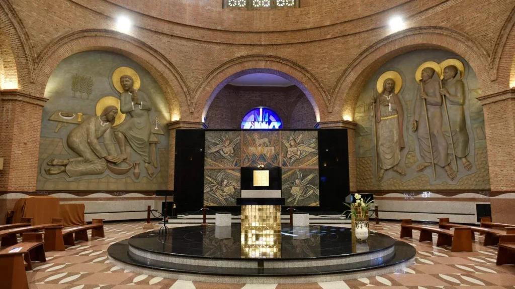 Imagem capela do santissimo do artigo 5 locais de oração no Santuário Nacional