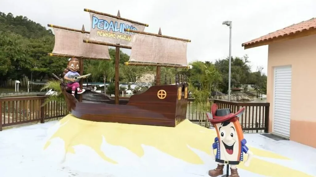 Imagem Inauguracao Pedalinho Devotos Mirins do artigo Faça um passeio em família no Pedalinho Devotos Mirins