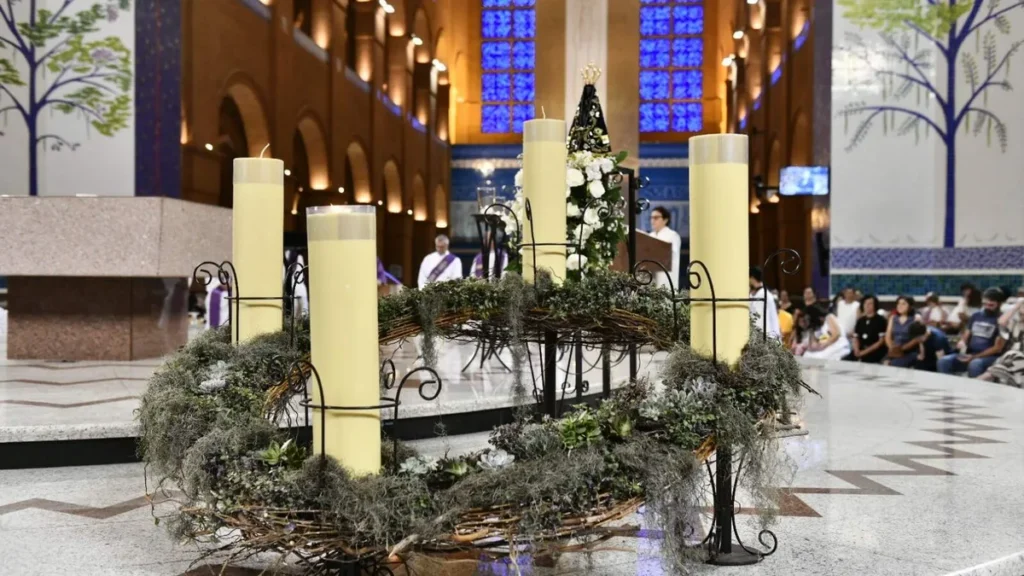 Imagem Coroa do Advento no Santuario do artigo Qual o significado da Coroa do Advento?