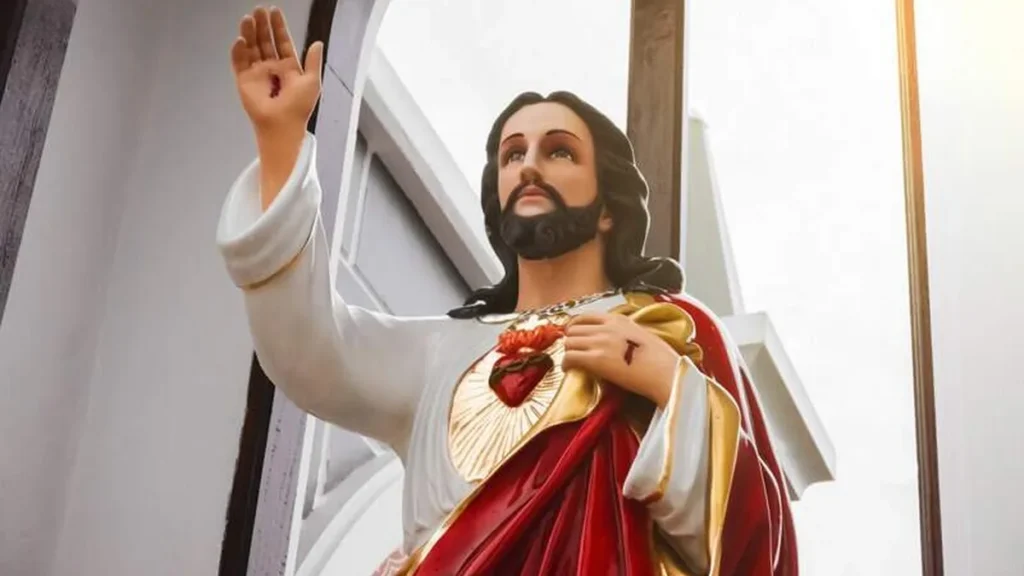 Imagem Sagrado Coracao de Jesus do artigo Padre Zezinho faz uma catequese sobre o rosto de Jesus