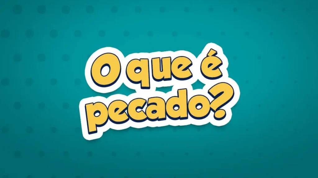 Imagem O que e pecado I DM do artigo O que é pecado?
