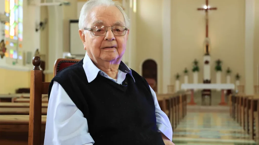 Imagem padre rubem leme galvao do artigo Pe. Rubem Leme Galvão faz memória de suas atividades missionárias