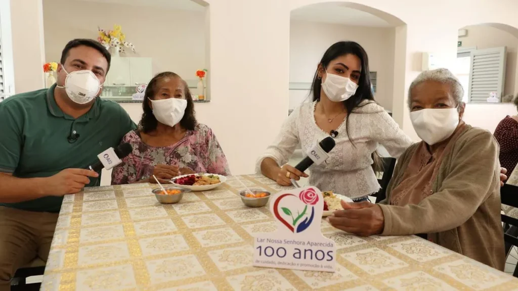 Imagem Lar Nossa Senhora Aparecida do artigo No Dia dos Avós, A12 e Rádio Aparecida “adotam” vovós