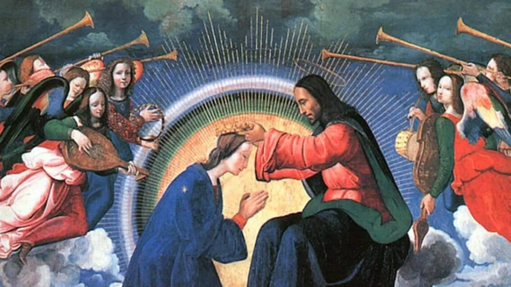 Imagem Maria Rainha Wikipedia do artigo Como surgiu a Festa Litúrgica de Nossa Senhora Rainha?