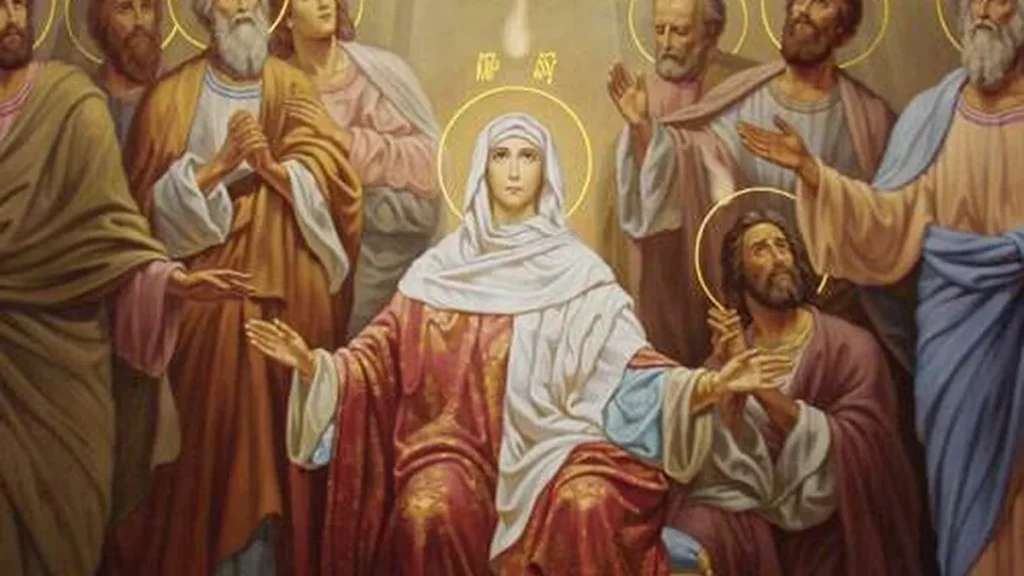 Imagem Nossa Senhora do Pentecoste do artigo História e Oração à Nossa Senhora de Pentecostes