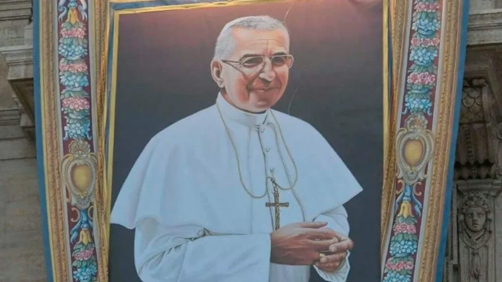 Imagem Papa Joao Paulo I foi beatificado em Roma do artigo Conheça o milagre que tornou possível a beatificação de João Paulo I