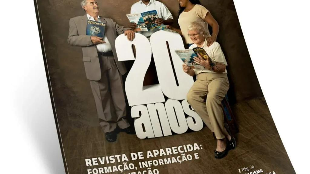 Imagem Revista de Aparecida set22 editorial do artigo Revista de Aparecida: 20 anos de formação, informação e evangelização