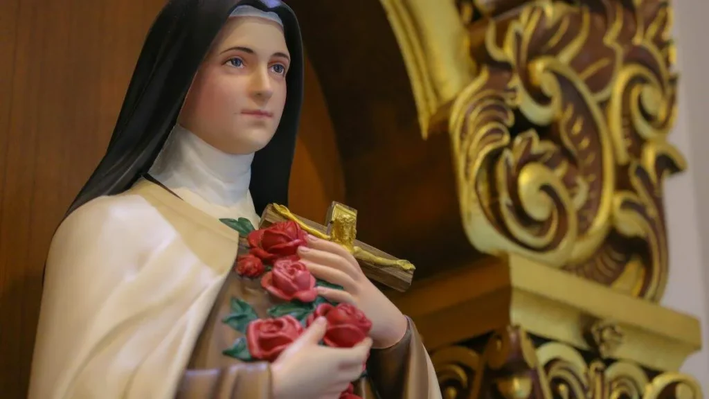 Imagem Santa Teresinha do Menino Jesus do artigo O sorriso de Nossa Senhora curou Santa Teresinha