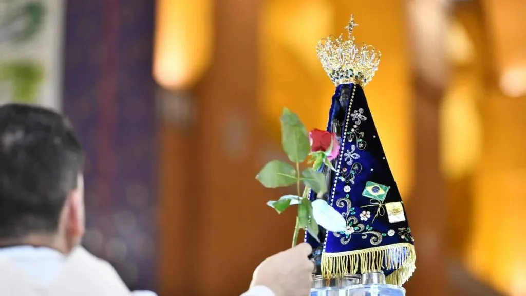 Imagem Nossa senhora aparecida do artigo A flor mais bela: Maria, a de Aparecida