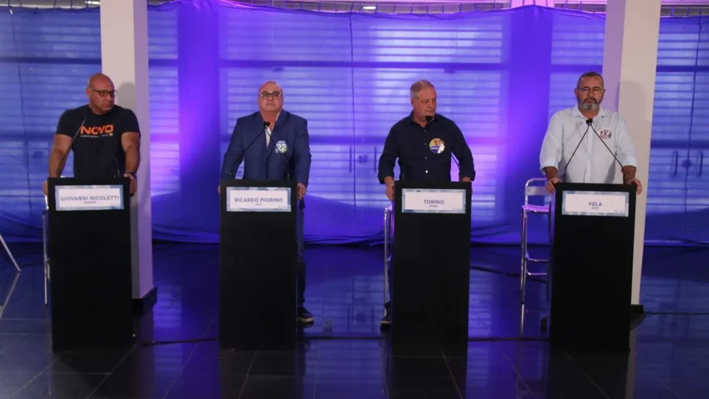 Imagem Debate Pindamonhangaba do artigo Candidatos à Prefeitura de Pindamonhangaba participam de Debate: assista na íntegra