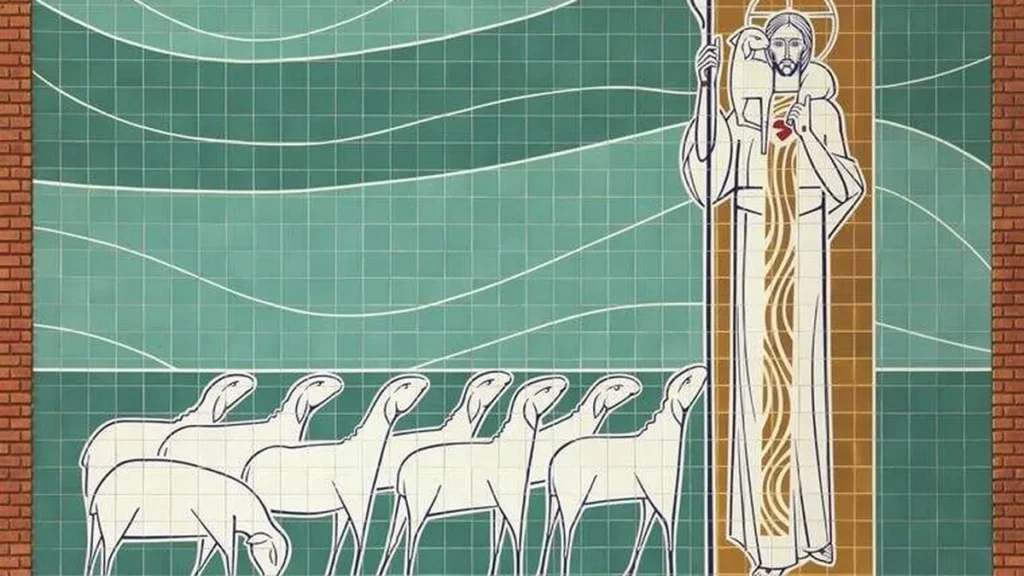 Imagem Mural do Bom Pastor do artigo “Eu vim para que tenham a vida e a tenham em abundância” (Jo 10,10)