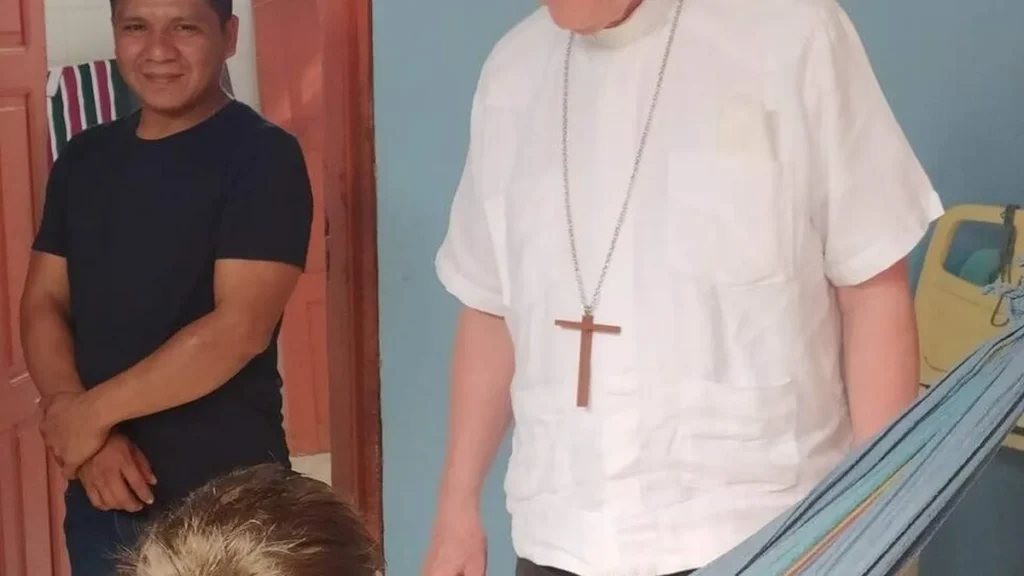 Imagem Dom Leonardo em Boa Vista do artigo Cardeal Leonardo Steiner visita o povo Yanomami em Boa Vista (RR)