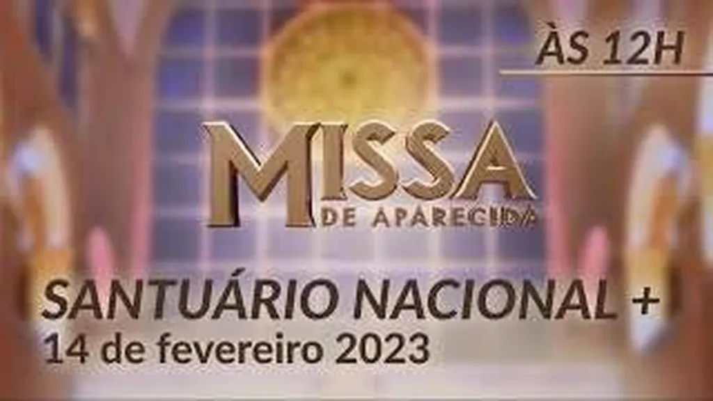 Imagem santuario nacional de aparecida 12h 14 02 2023 do artigo Santuário Nacional de Aparecida 12h 14/02/2023
